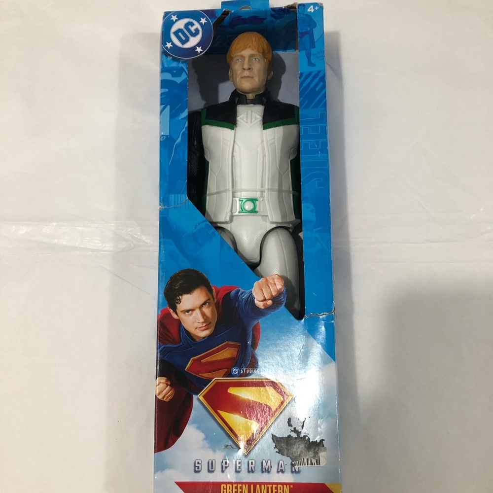 DC Green Lantern Action Figure in White and Green Outfit